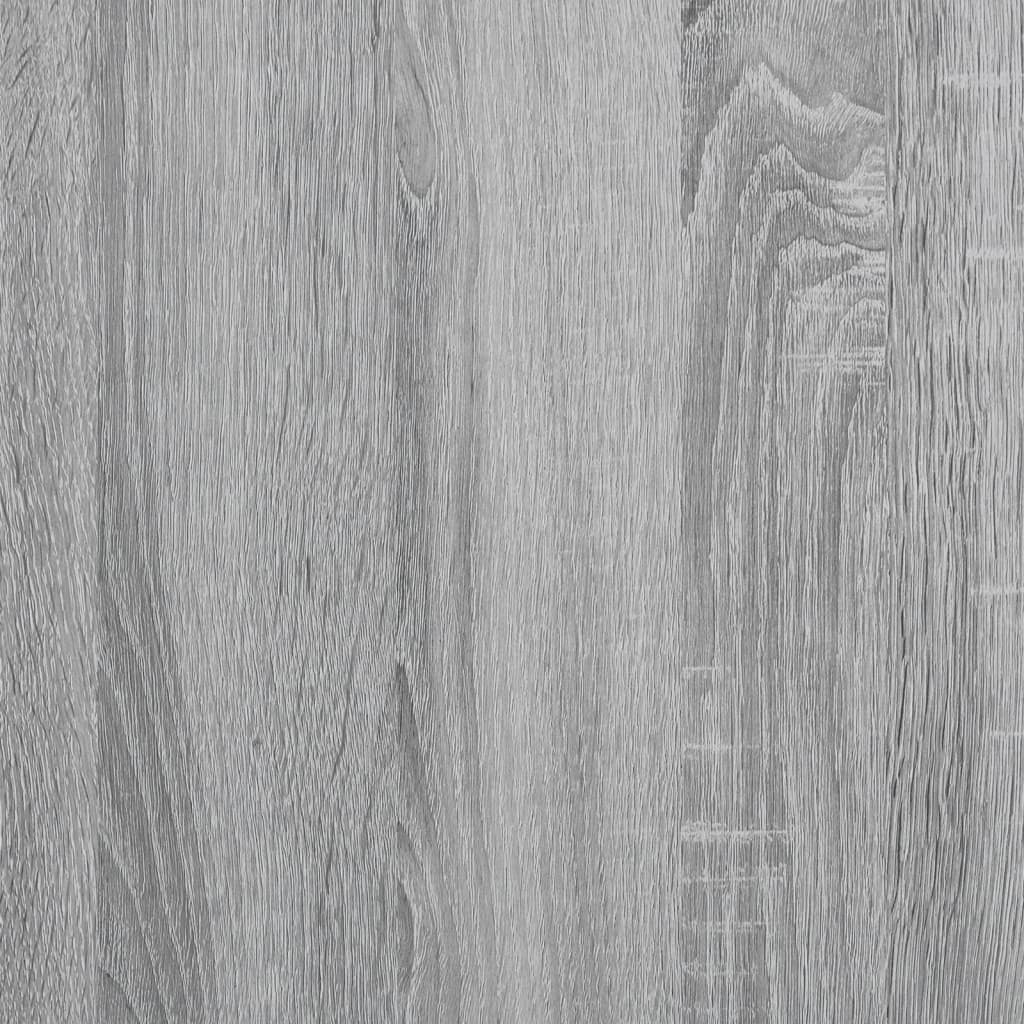 File Cabinet Grey Sonoma 60x32x115 cm Engineered Wood
