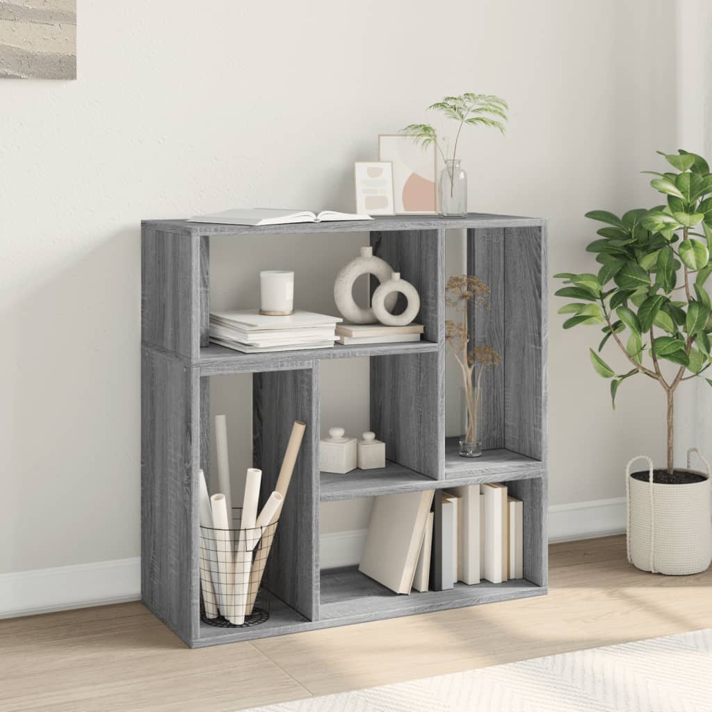 2 Piece TV Cabinet Set Grey Sonoma 75x30x50 cm Engineered Wood