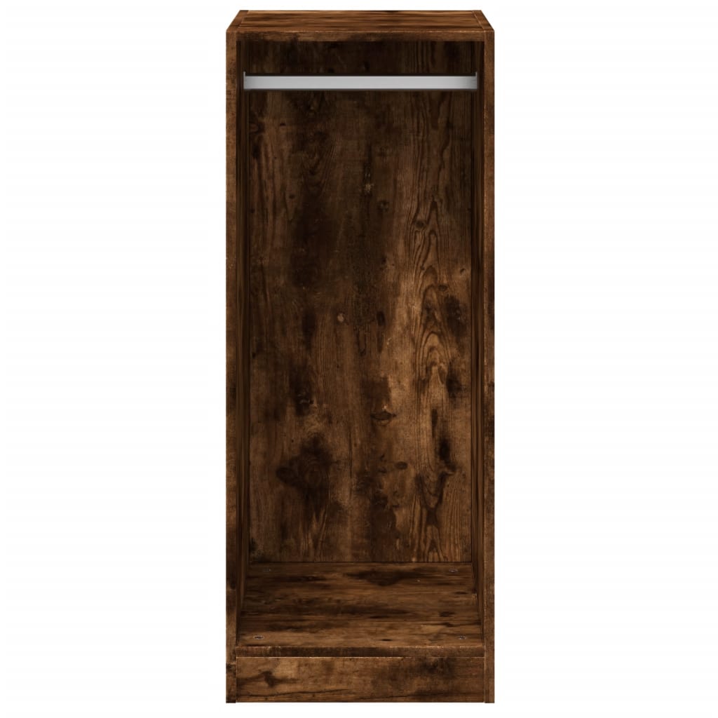 vidaXL Wardrobe Smoked Oak 48x41x102 cm Engineered Wood