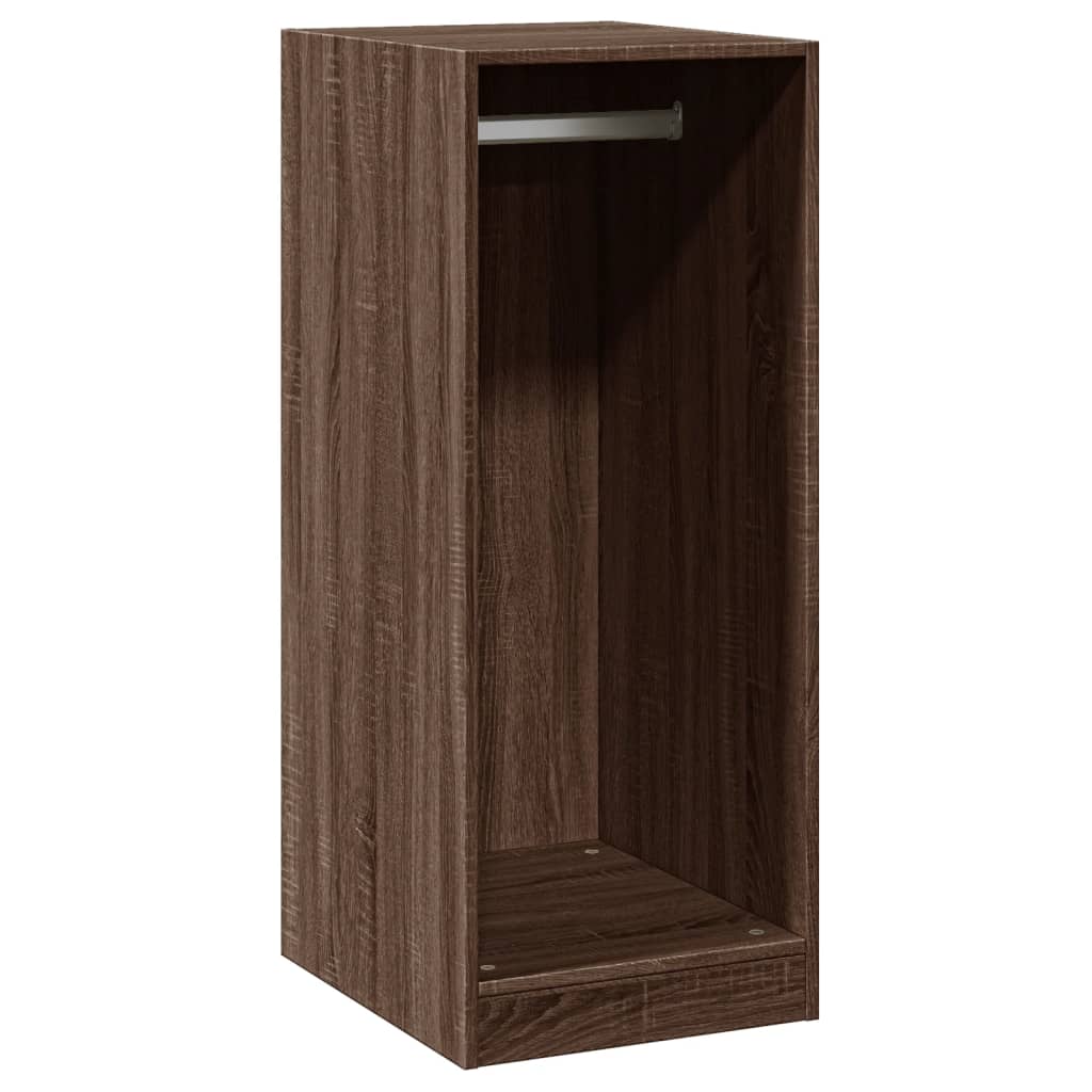 vidaXL Wardrobe Grey Sonoma 48x41x102 cm Engineered Wood