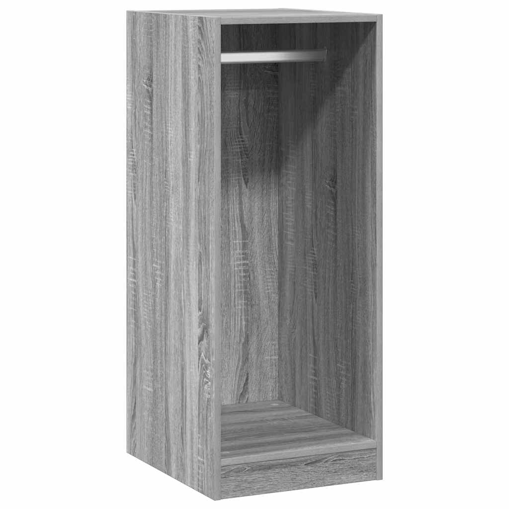 Wardrobe Grey Sonoma 48x41x102 cm Engineered Wood