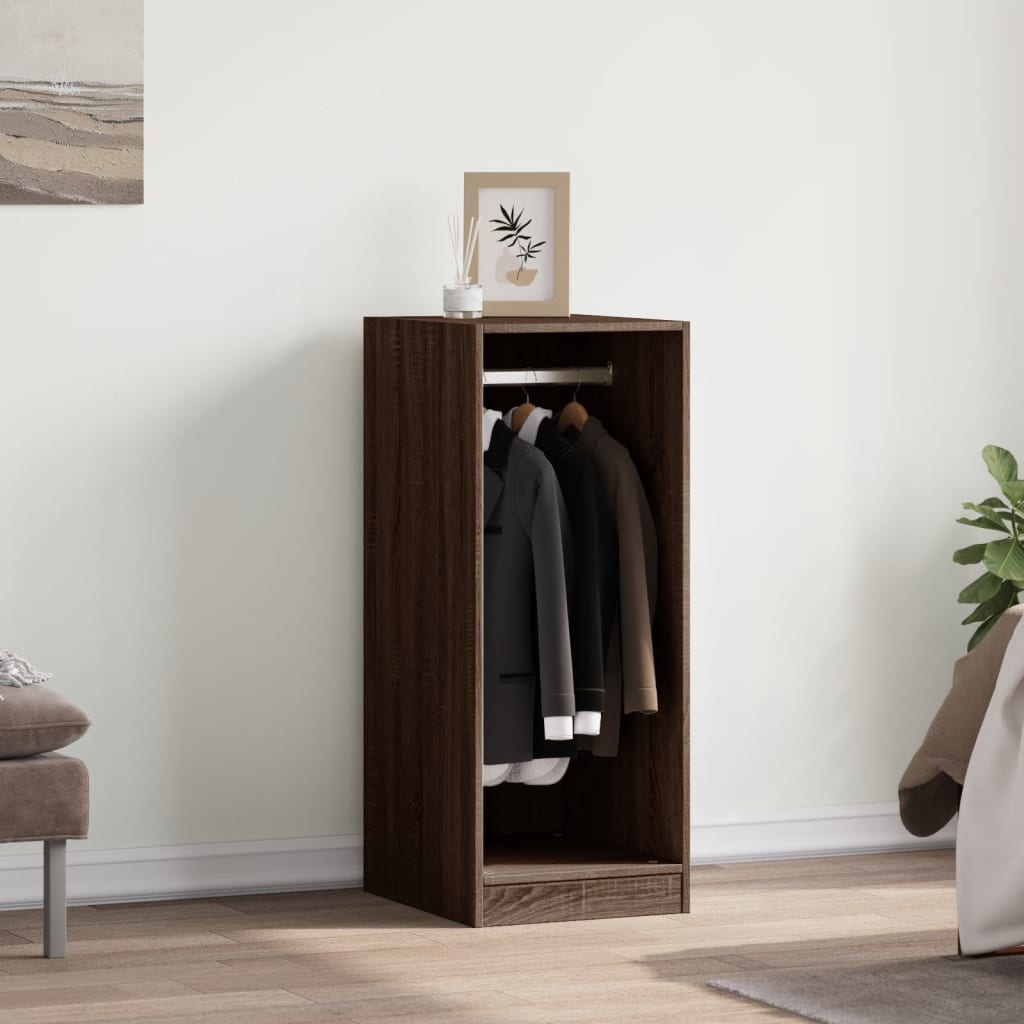 vidaXL Wardrobe Grey Sonoma 48x41x102 cm Engineered Wood