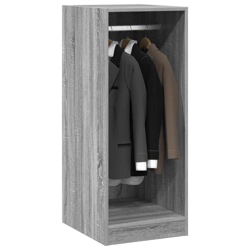 Wardrobe Grey Sonoma 48x41x102 cm Engineered Wood