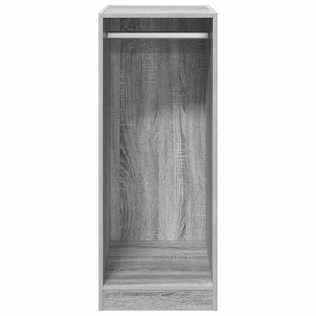 Wardrobe Grey Sonoma 48x41x102 cm Engineered Wood