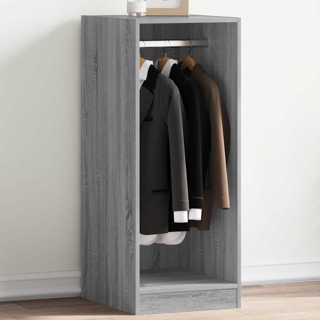 Wardrobe Grey Sonoma 48x41x102 cm Engineered Wood