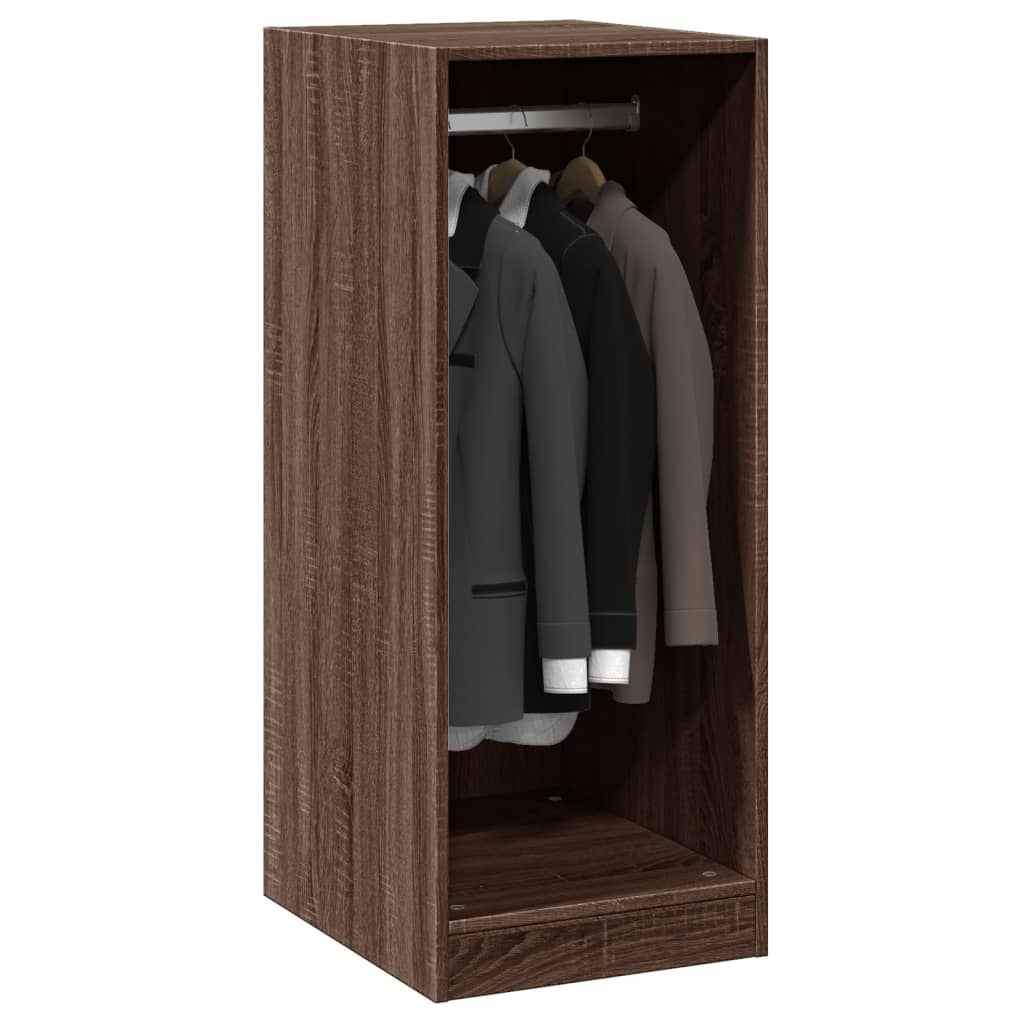 vidaXL Wardrobe Brown Oak 48x41x102 cm Engineered Wood