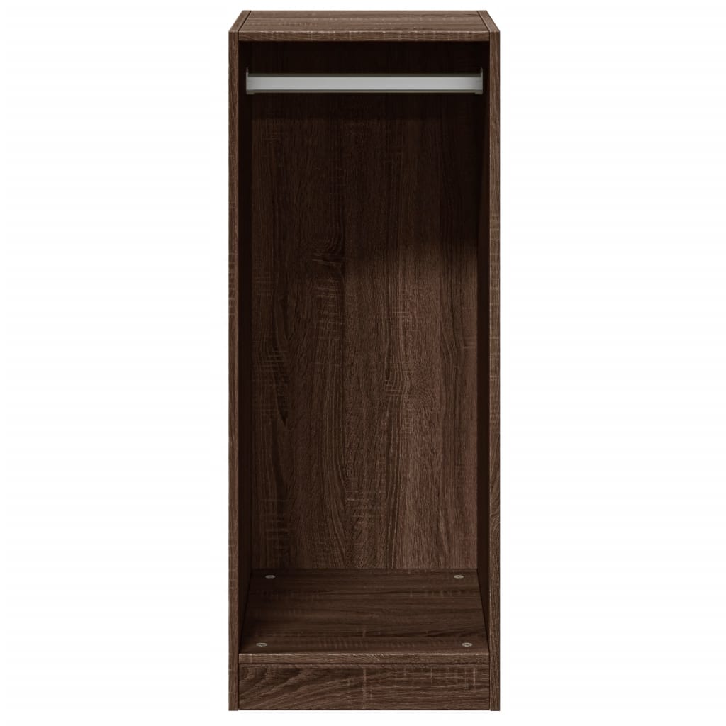 vidaXL Wardrobe Brown Oak 48x41x102 cm Engineered Wood