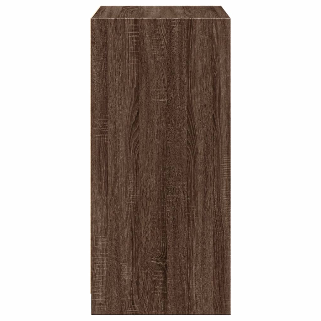 vidaXL Wardrobe Brown Oak 48x41x102 cm Engineered Wood