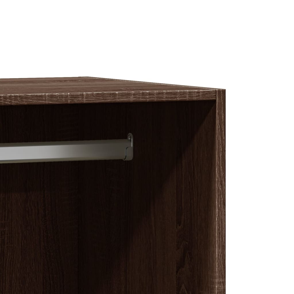 vidaXL Wardrobe Brown Oak 48x41x102 cm Engineered Wood