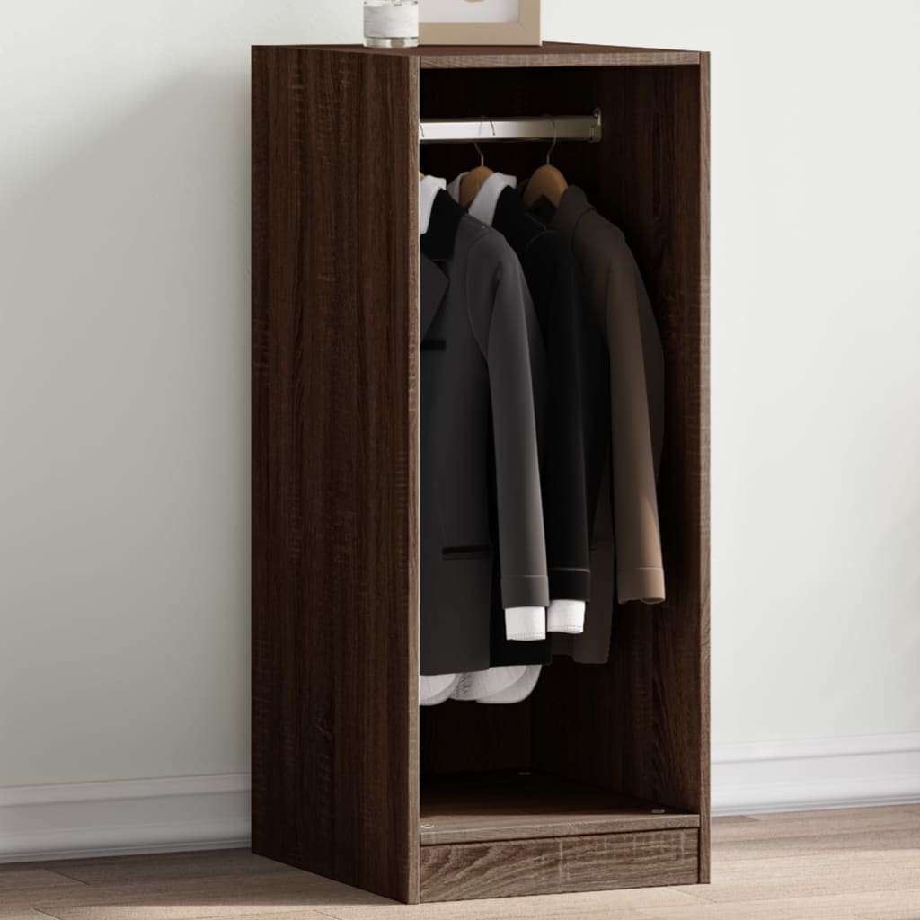 vidaXL Wardrobe Brown Oak 48x41x102 cm Engineered Wood