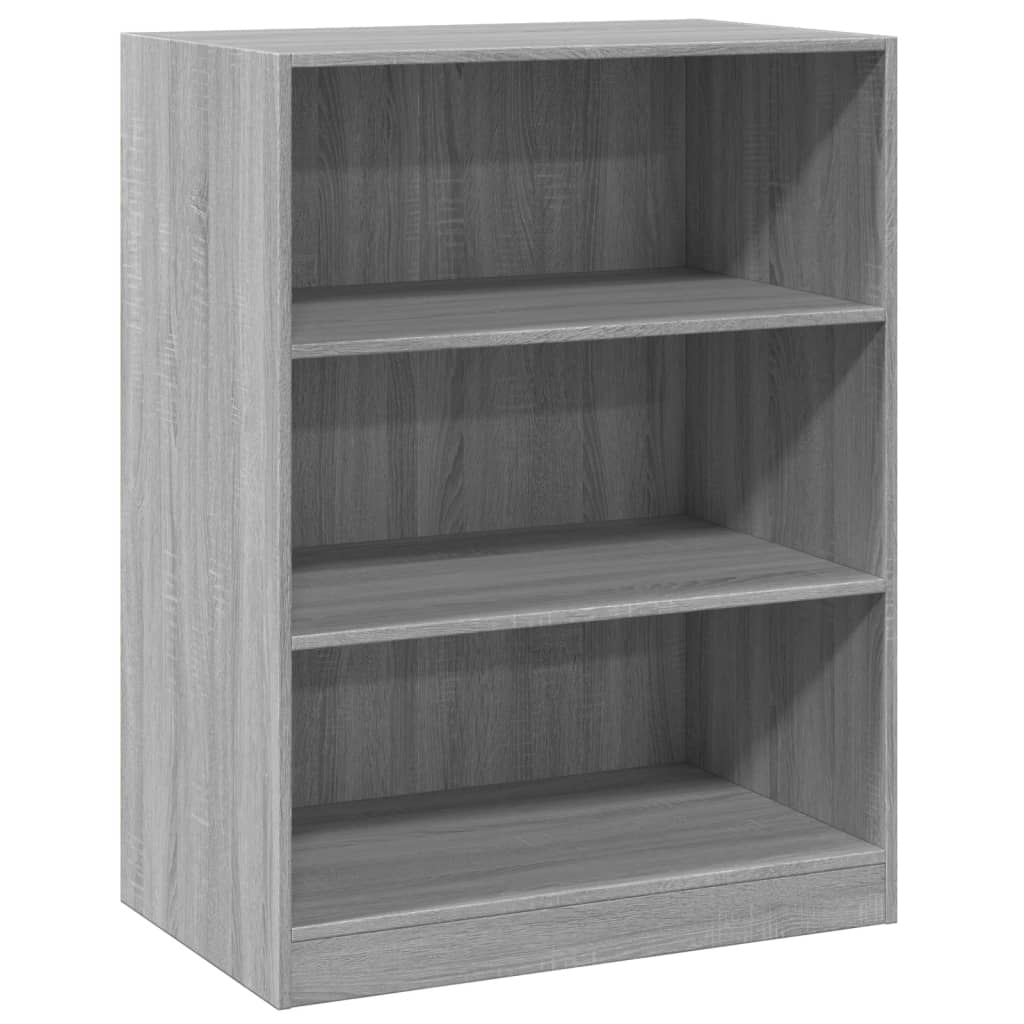 vidaXL Wardrobe Grey Sonoma 77x48x102 cm Engineered Wood