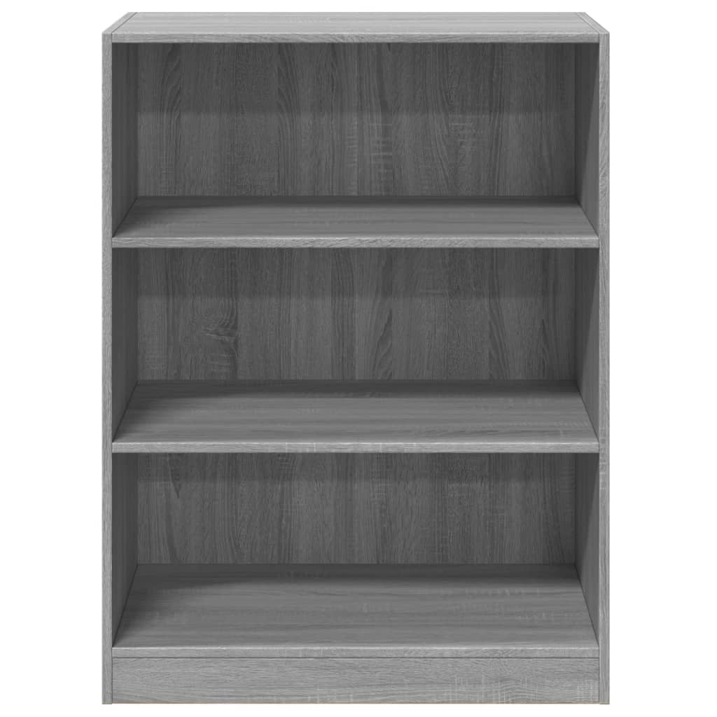 vidaXL Wardrobe Grey Sonoma 77x48x102 cm Engineered Wood