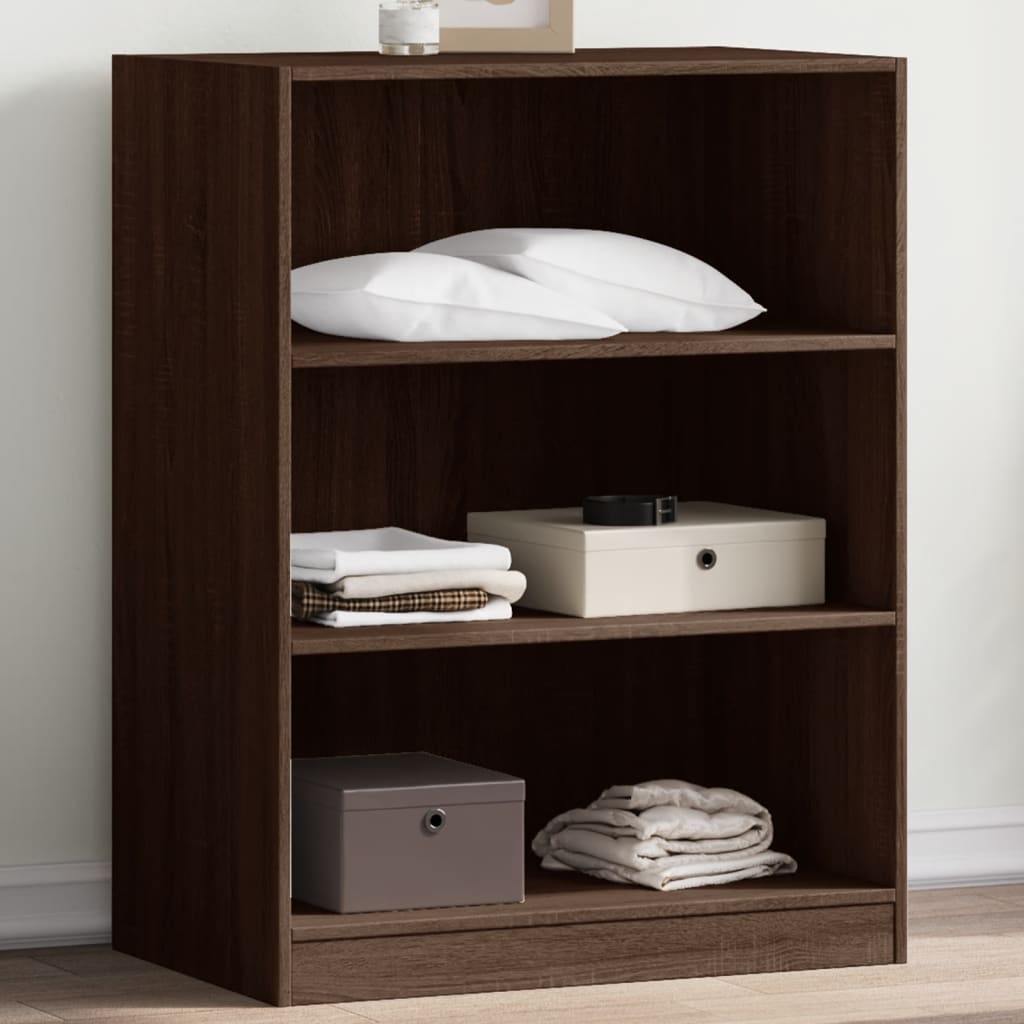 vidaXL Wardrobe Brown Oak 77x48x102 cm Engineered Wood