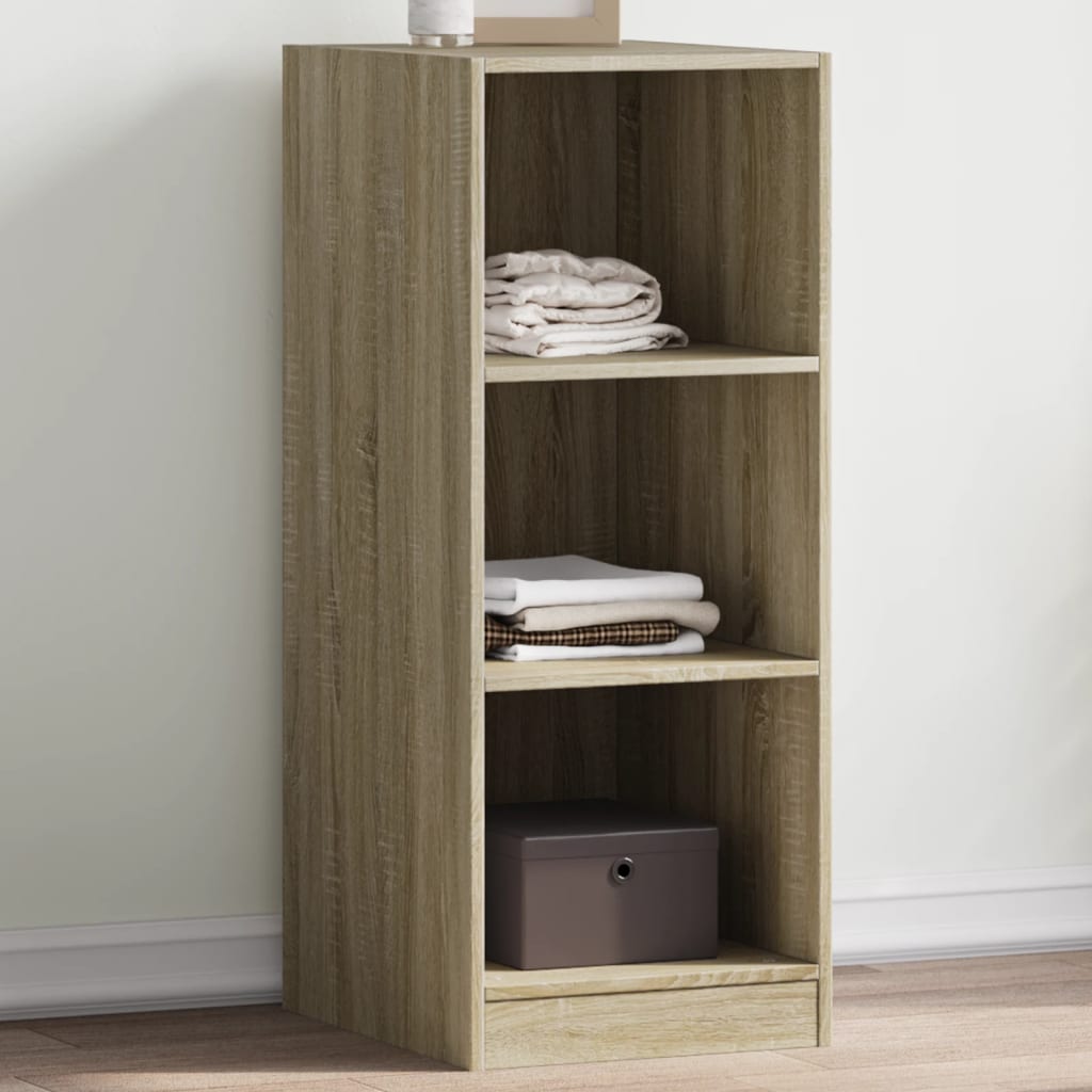 vidaXL Wardrobe Sonoma Oak 48x41x102 cm Engineered Wood