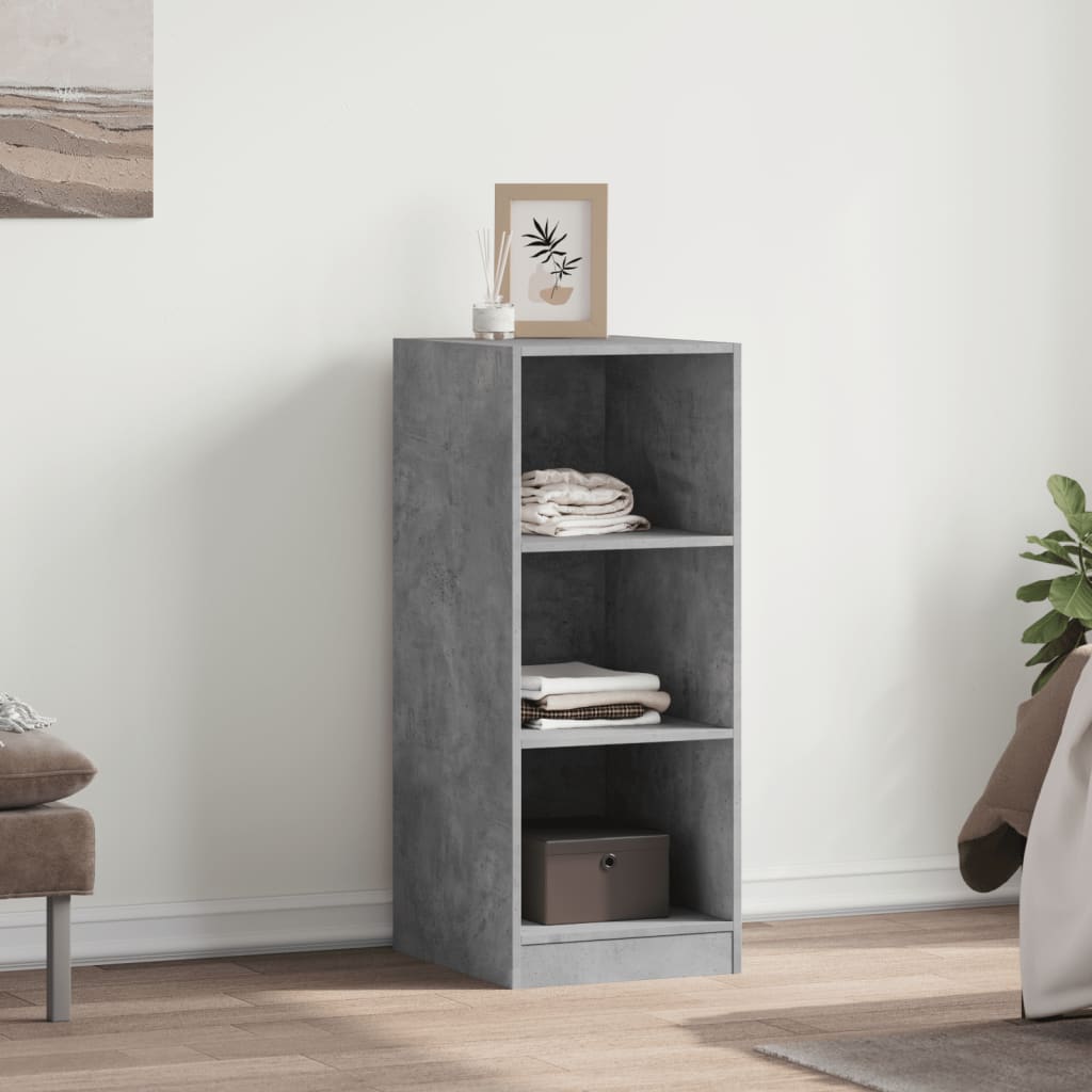 vidaXL Wardrobe Concrete Grey 48x41x102 cm Engineered Wood