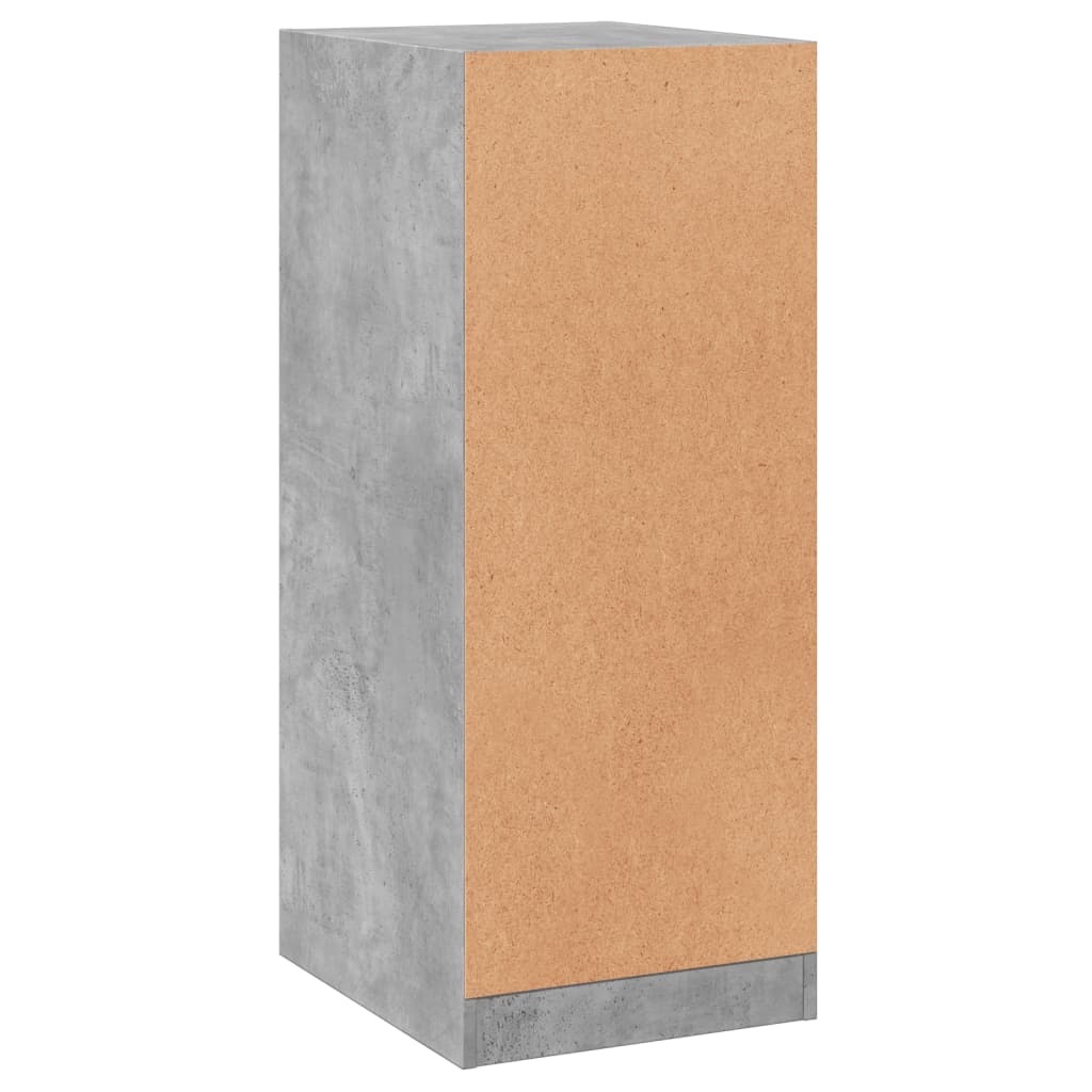 vidaXL Wardrobe Concrete Grey 48x41x102 cm Engineered Wood