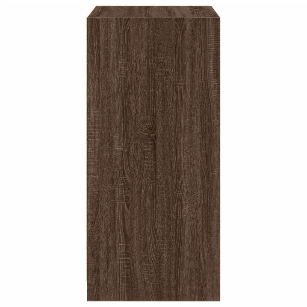 vidaXL Wardrobe Brown Oak 48x41x102 cm Engineered Wood