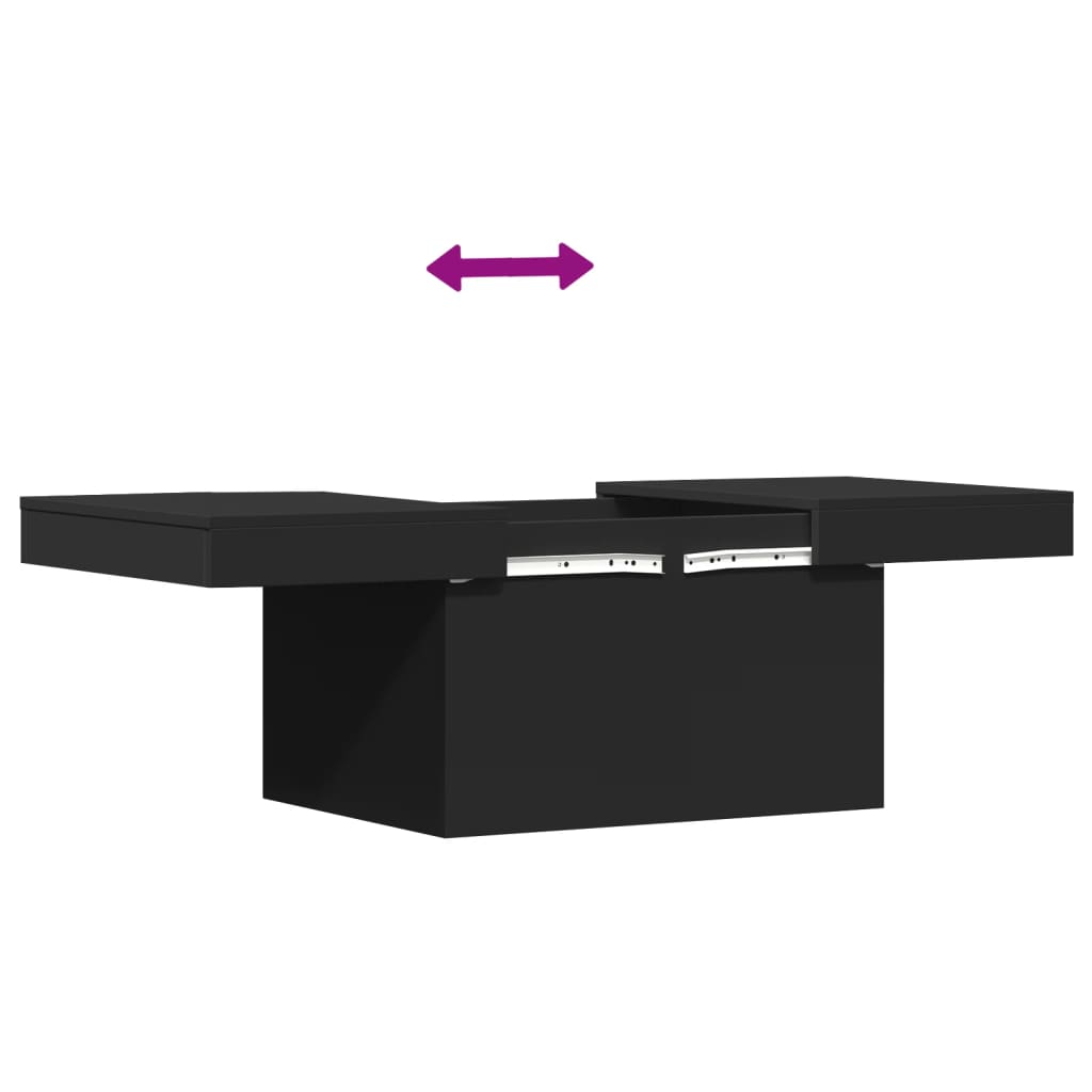 Coffee Table | Black | Engineered wood | Medium | Coffee Table