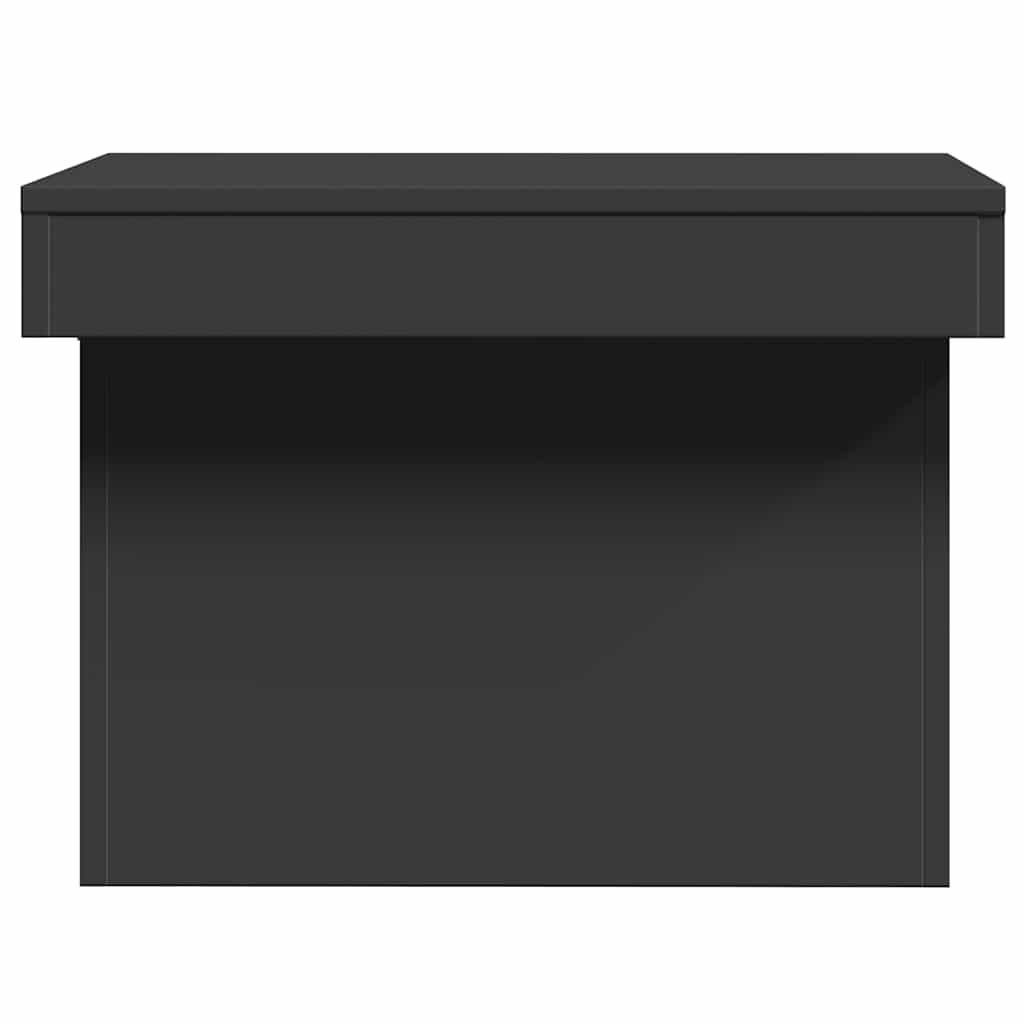 Coffee Table Black 100x55x40 cm Engineered Wood