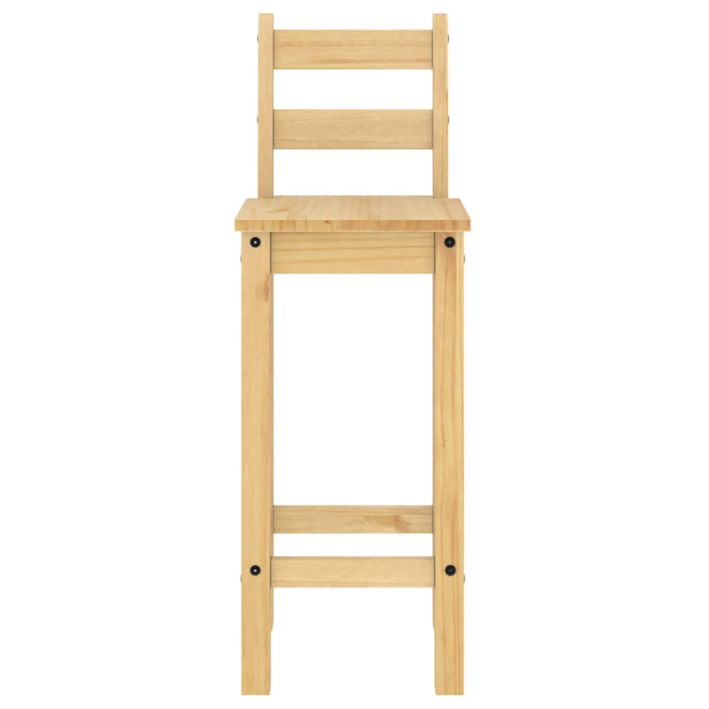 3 Piece Bar Set Solid Wood Pine