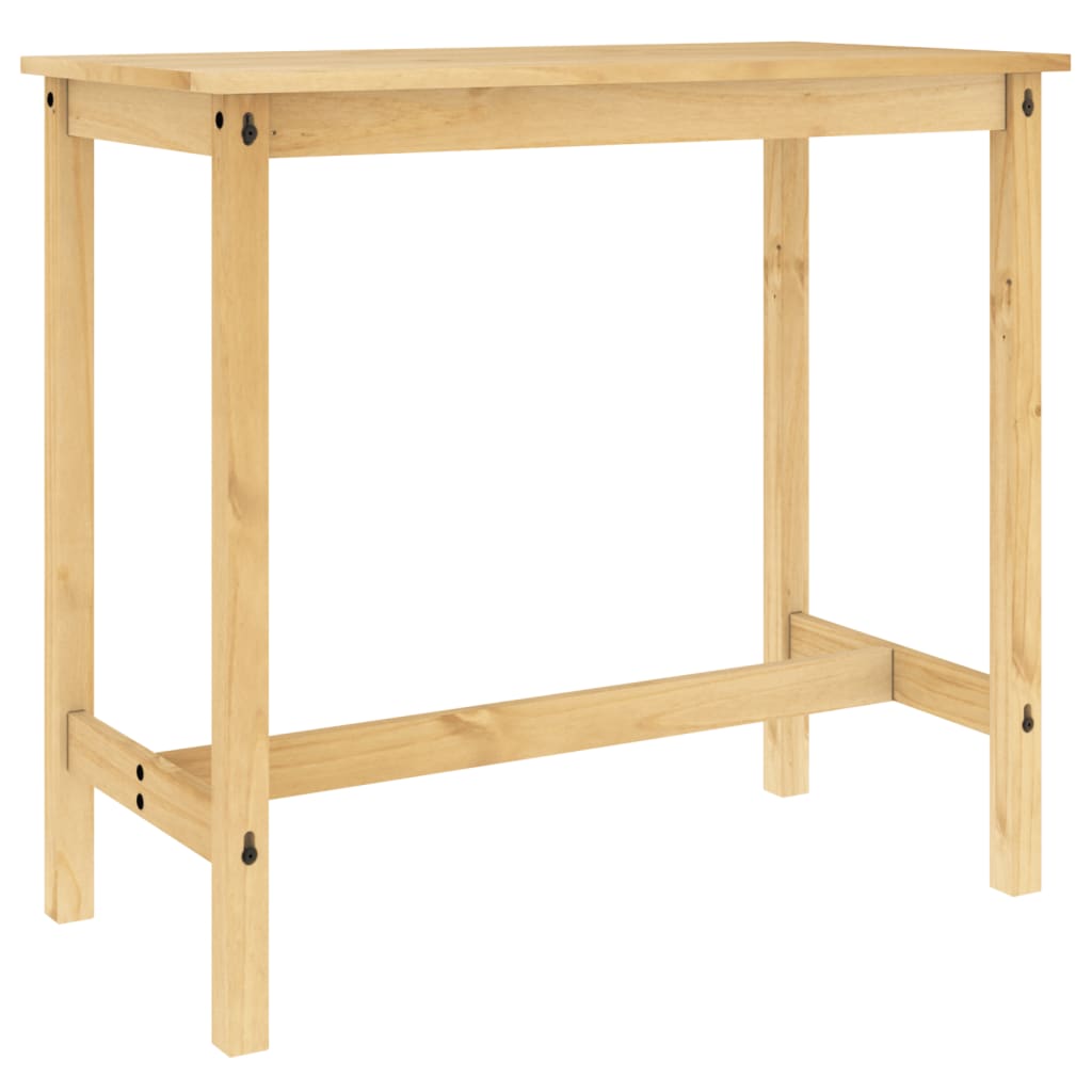 3 Piece Bar Set Solid Wood Pine