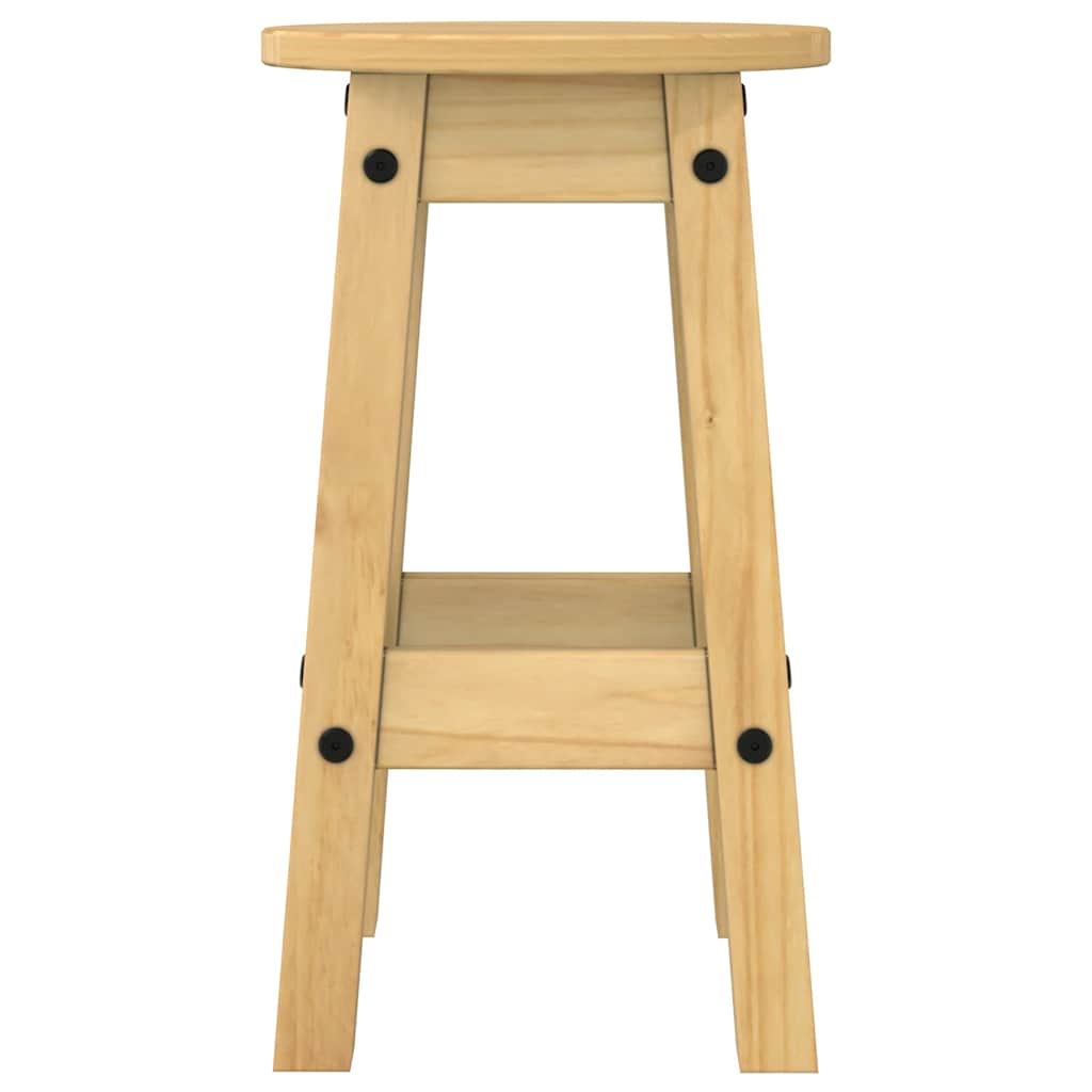 3 Piece Bar Set Solid Wood Pine