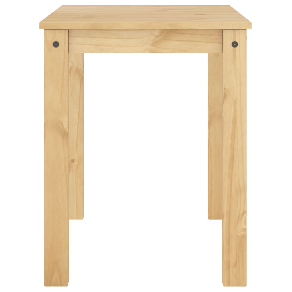 vidaXL Dining Table Panama 117x60x75 cm Solid Wood Pine