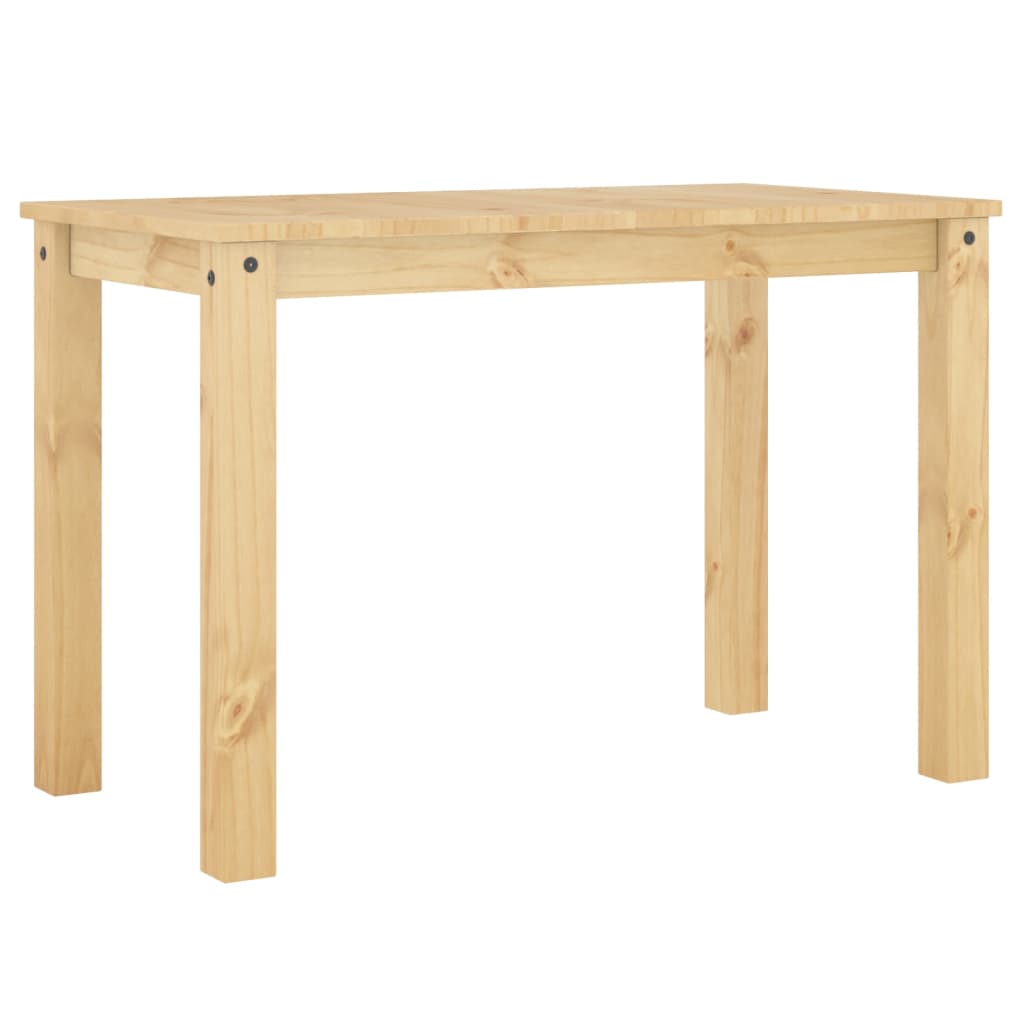 vidaXL Dining Table Panama 117x60x75 cm Solid Wood Pine