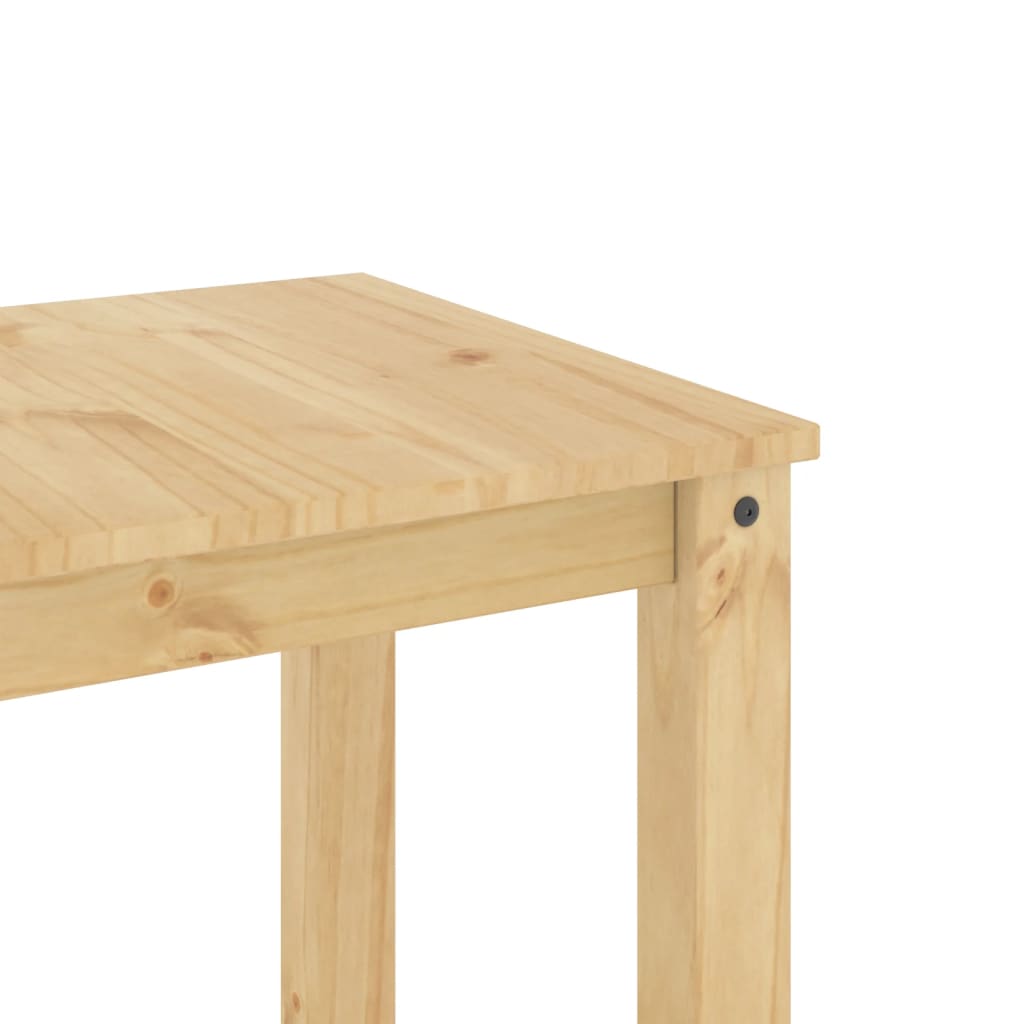 vidaXL Dining Table Panama 117x60x75 cm Solid Wood Pine