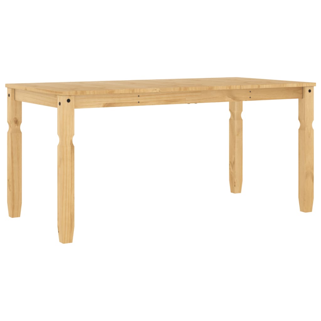 vidaXL Dining Table Corona 160x80x75 cm Solid Wood Pine