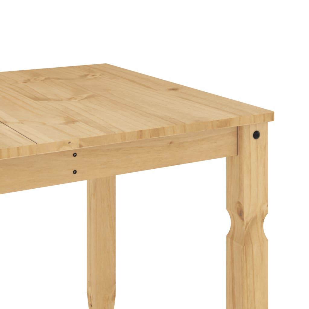 vidaXL Dining Table Corona 160x80x75 cm Solid Wood Pine