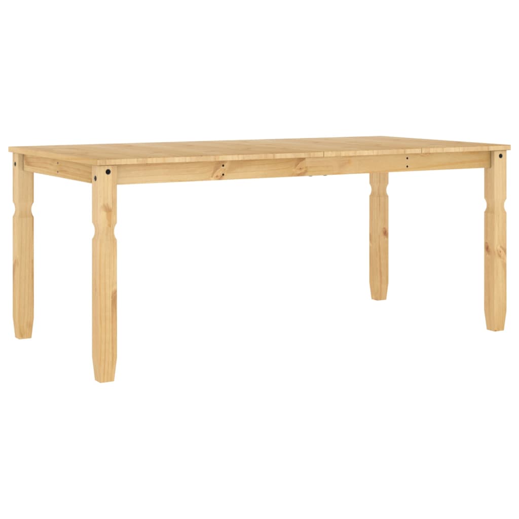 vidaXL Dining Table Corona 180x90x75 cm Solid Wood Pine