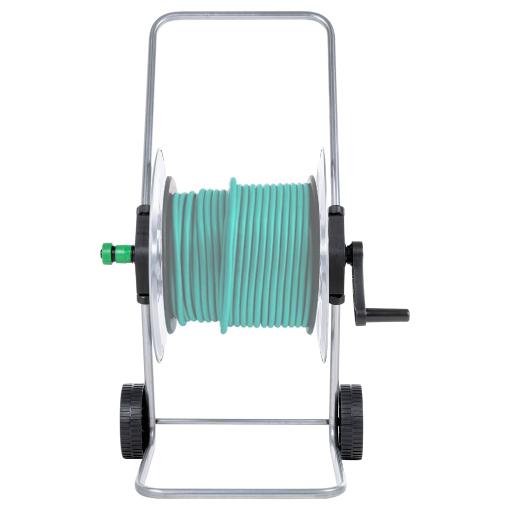 Hose Reel Cart for 80 m 1/2" or 50 m 3/4" Hose Steel