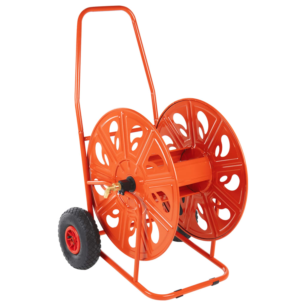 vidaXL Hose Reel Cart for 140 m 3/4" Hose Steel