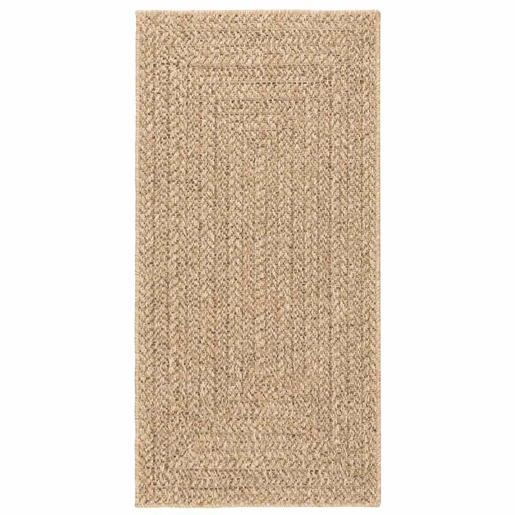Rug ZIZUR 60x110 cm Jute Look Indoor and Outdoor
