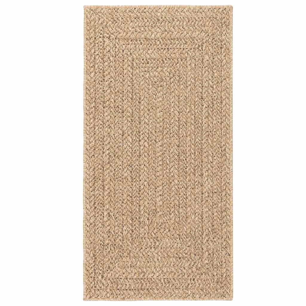 Rug ZIZUR 100x200 cm Jute Look Indoor and Outdoor