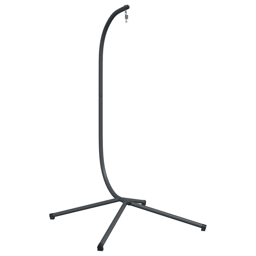 Hanging Egg Chair Stand without Basket Anthracite Steel (Only Standing Base)