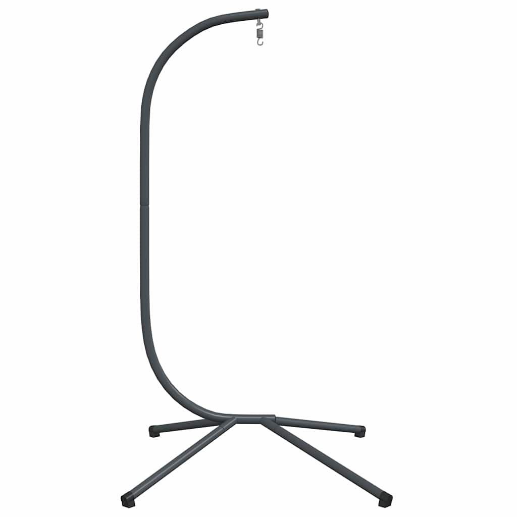Hanging Egg Chair Stand without Basket Anthracite Steel (Only Standing Base)