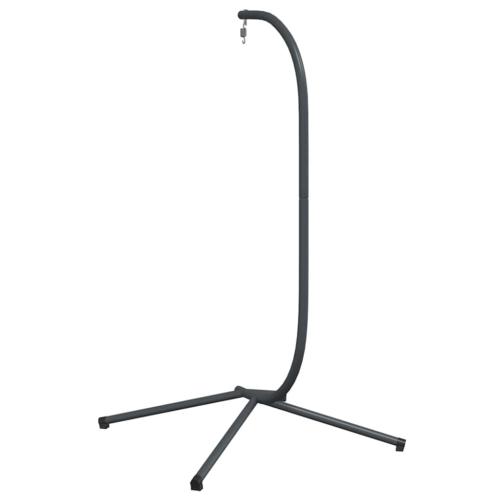 Hanging Egg Chair Stand without Basket Anthracite Steel (Only Standing Base)