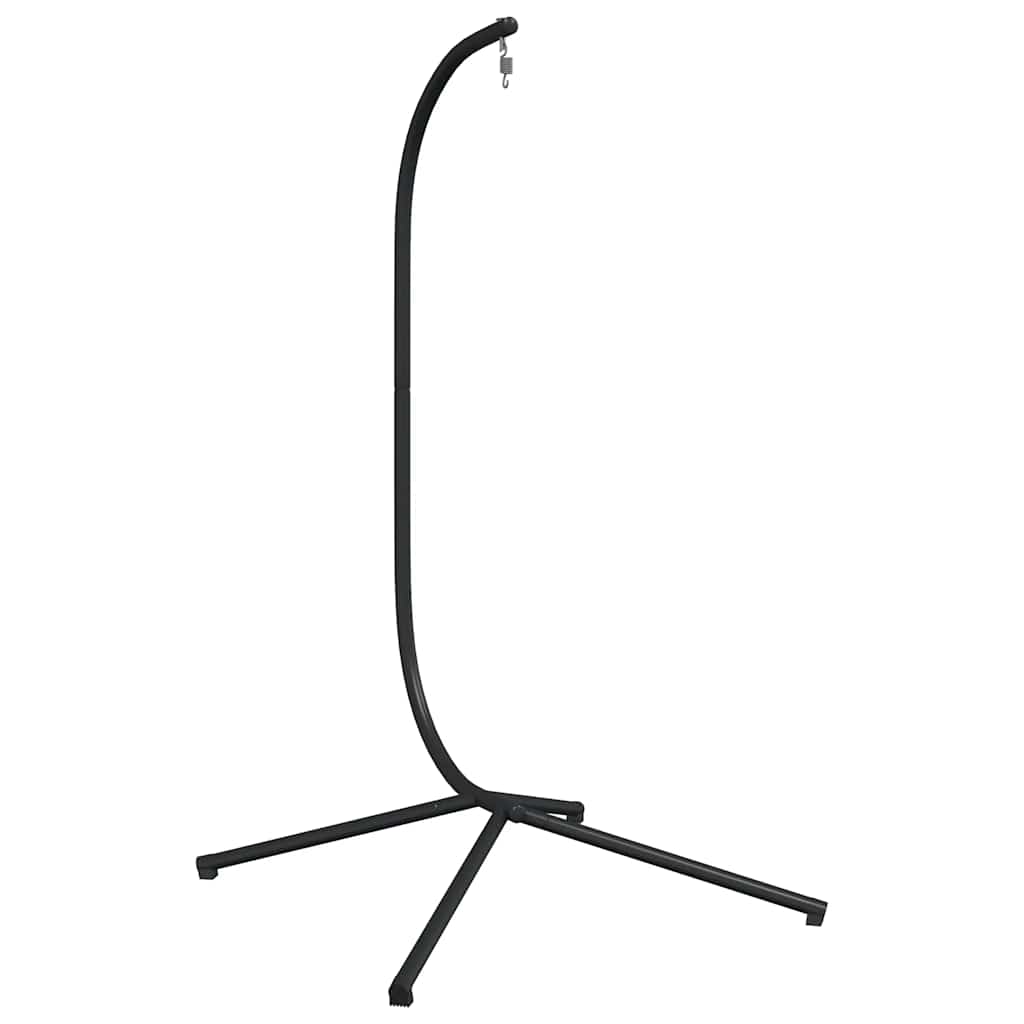 Hanging Egg Chair Stand without Basket Anthracite Steel (Only Standing Base)