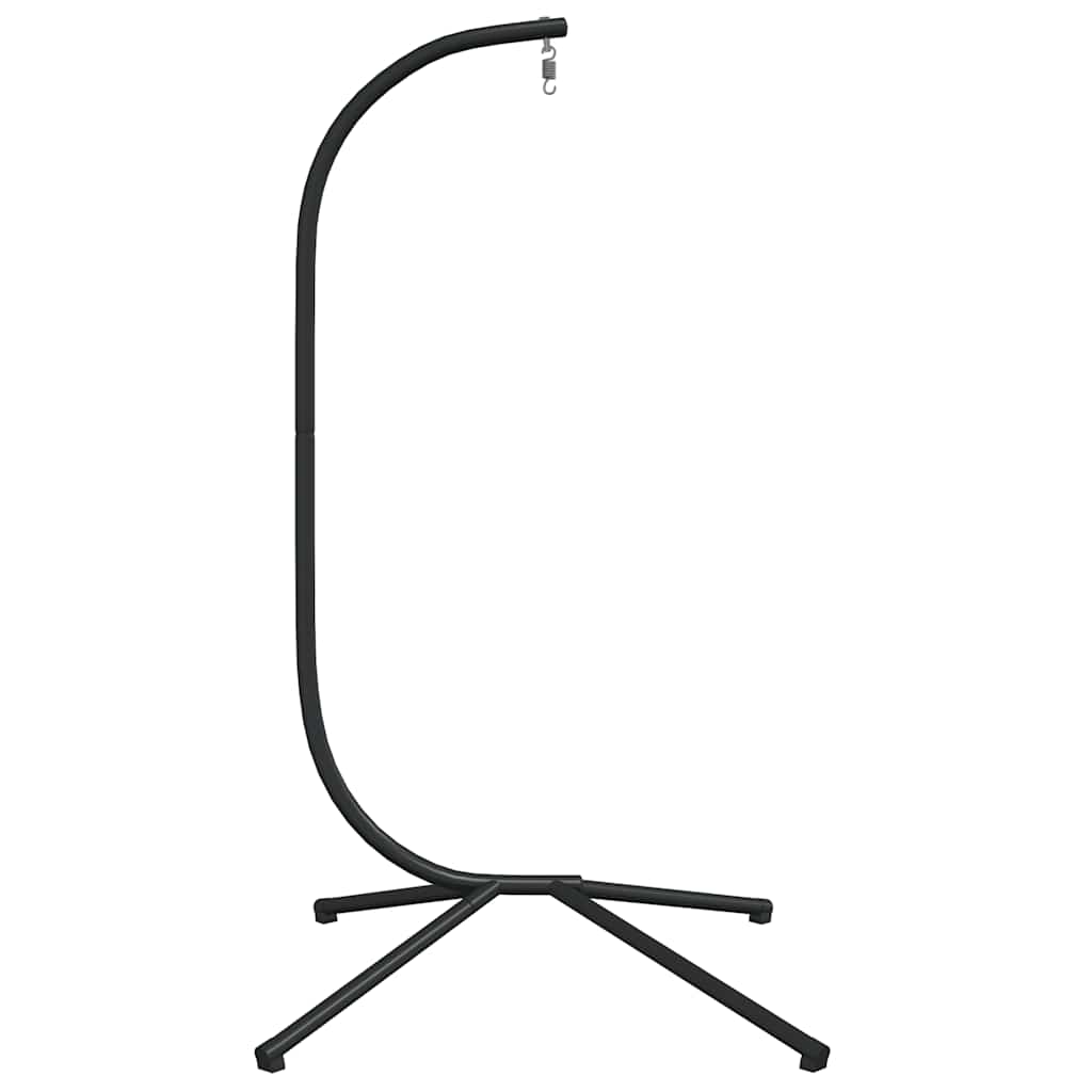 Hanging Egg Chair Stand without Basket Anthracite Steel (Only Standing Base)