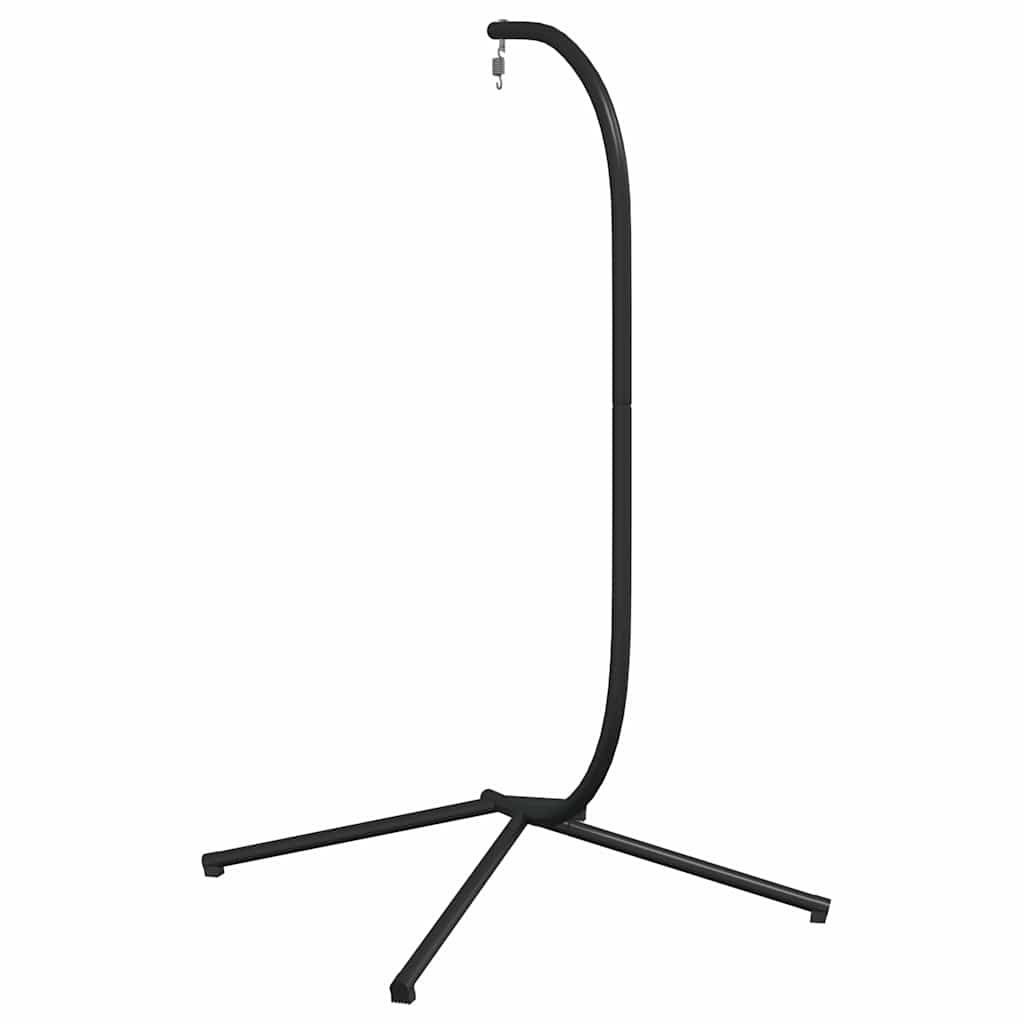 Hanging Egg Chair Stand without Basket Anthracite Steel (Only Standing Base)