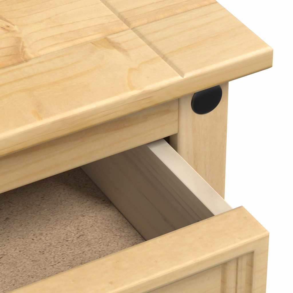 Bedside Cabinet Corona 53x39x47 cm Solid Wood Pine