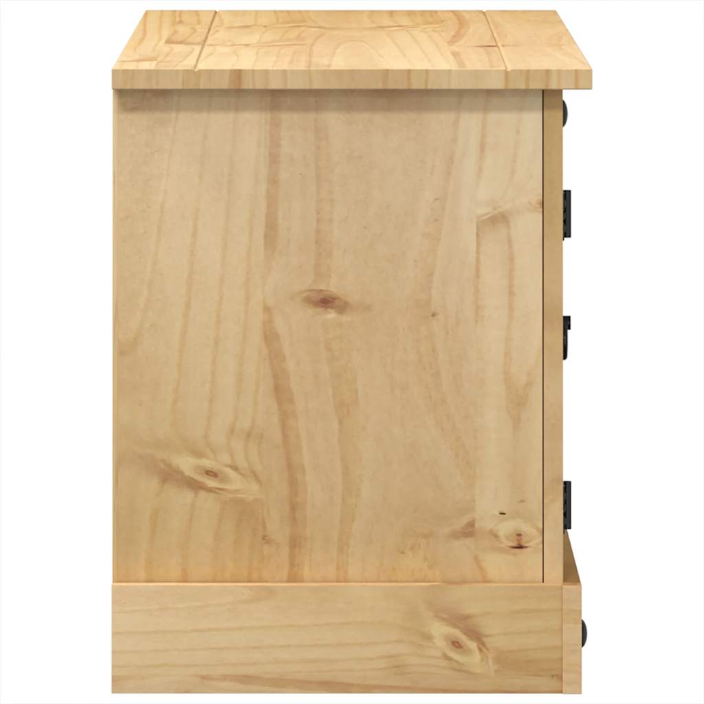 TV Cabinet "Corona" 100x40x52 cm Solid Wood Pine