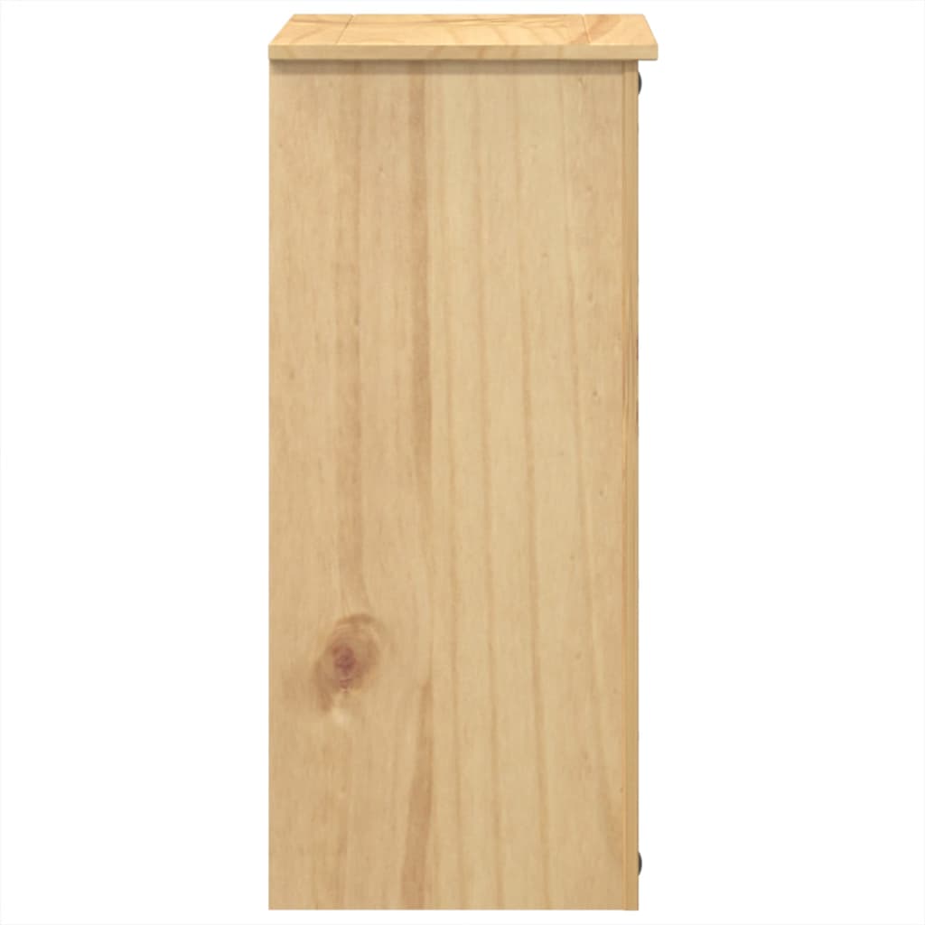 Chest of Drawers "Corona" 80x40x89 cm Solid Wood Pine