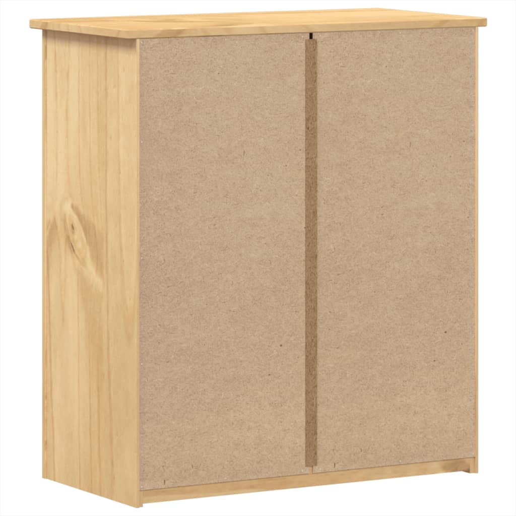 Chest of Drawers "Corona" 80x40x89 cm Solid Wood Pine