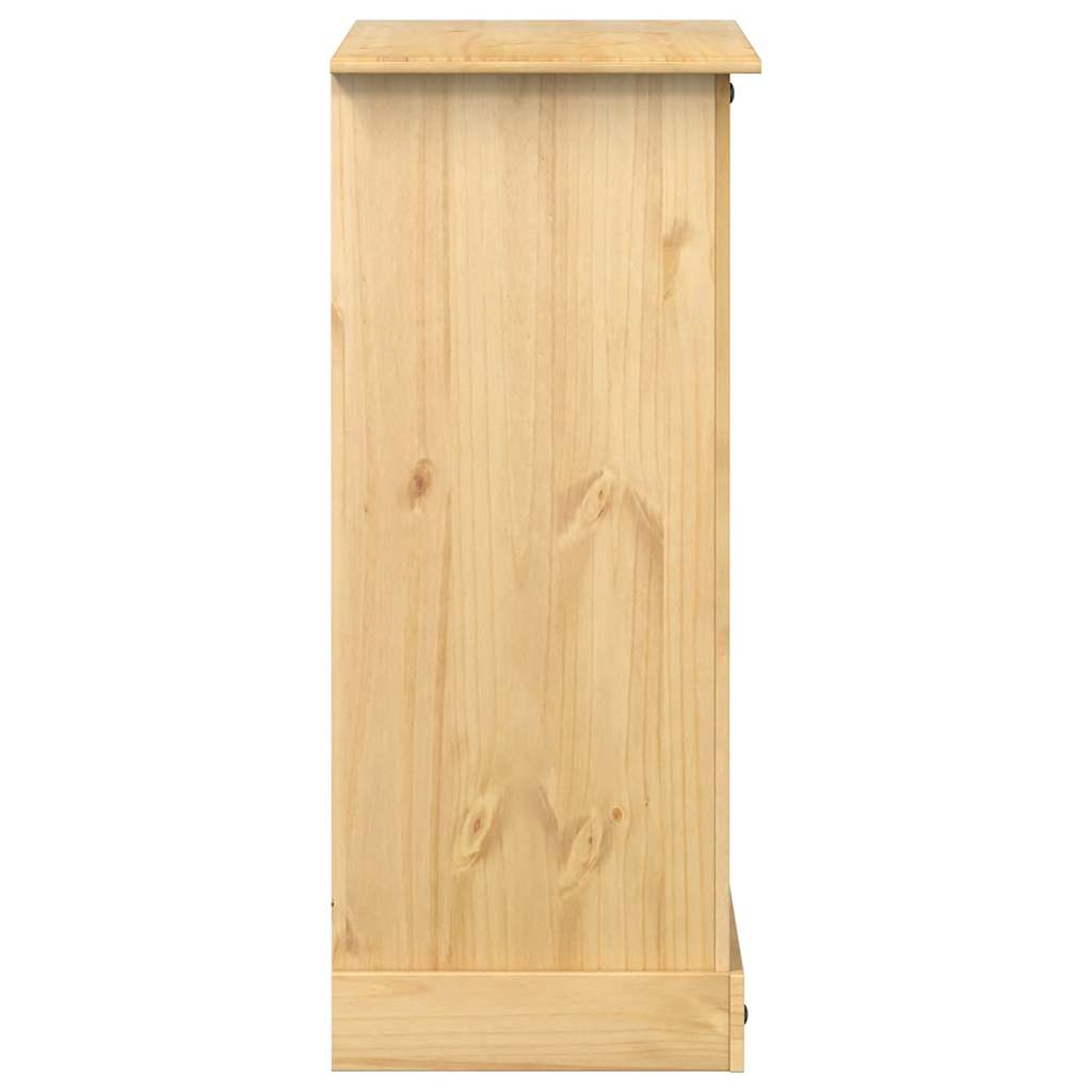 Chest of Drawers "Corona" 92x48x114 cm Solid Wood Pine