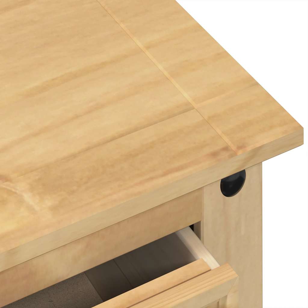 Chest of Drawers "Corona" 92x48x114 cm Solid Wood Pine