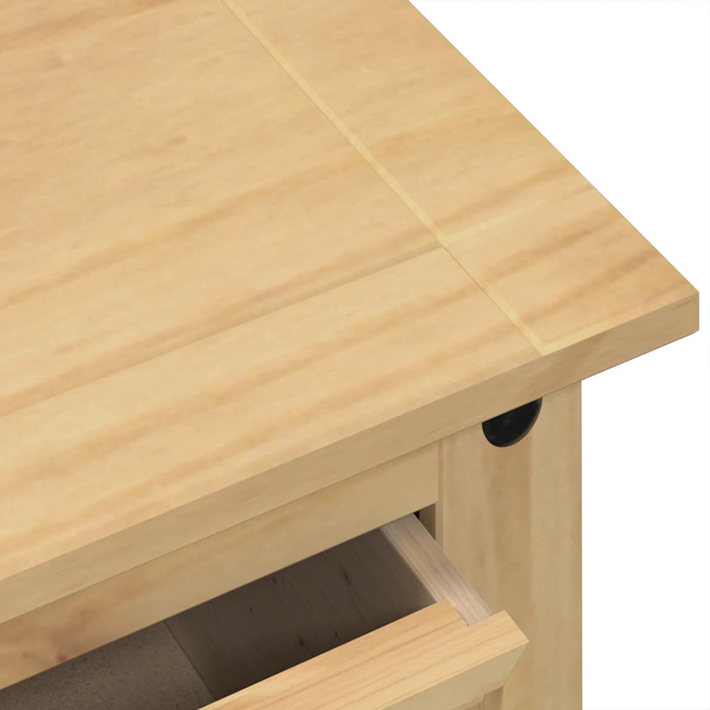 Chest of Drawers "Corona" 92x48x114 cm Solid Wood Pine