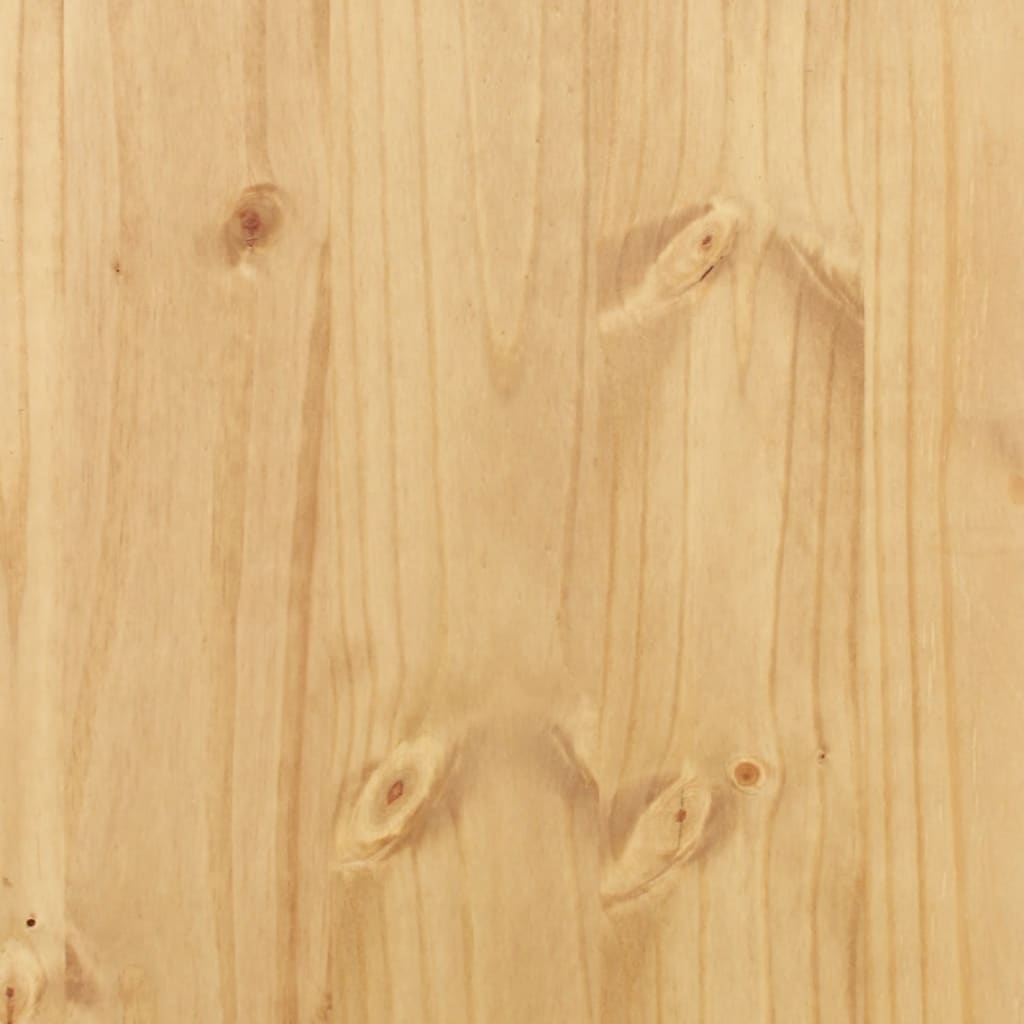 Chest of Drawers "Corona" 110x43x91 cm Solid Wood Pine